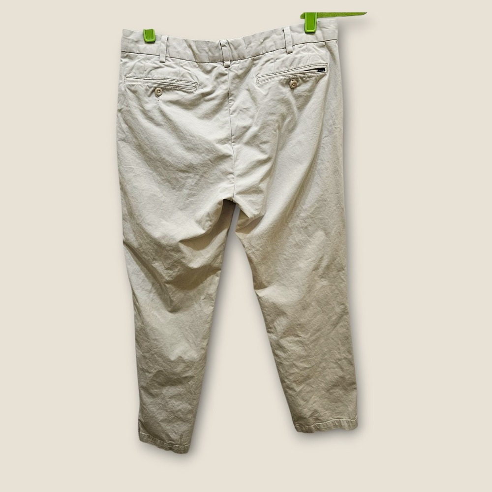 Polo Ralph Lauren Stretch Custom Fit Beige Chino Pants Men's Size 32x30 - Picture 2 of 12